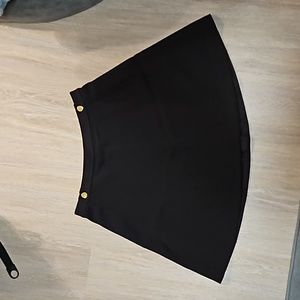 Kate Spade Military Crepe Skirt